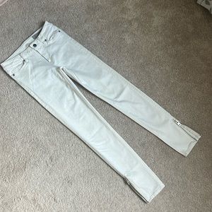 All Saints Mast Ankle Zip Skinny Jeans